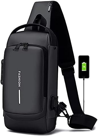 Mochila Antirrobo Con Puerto Usb Negro